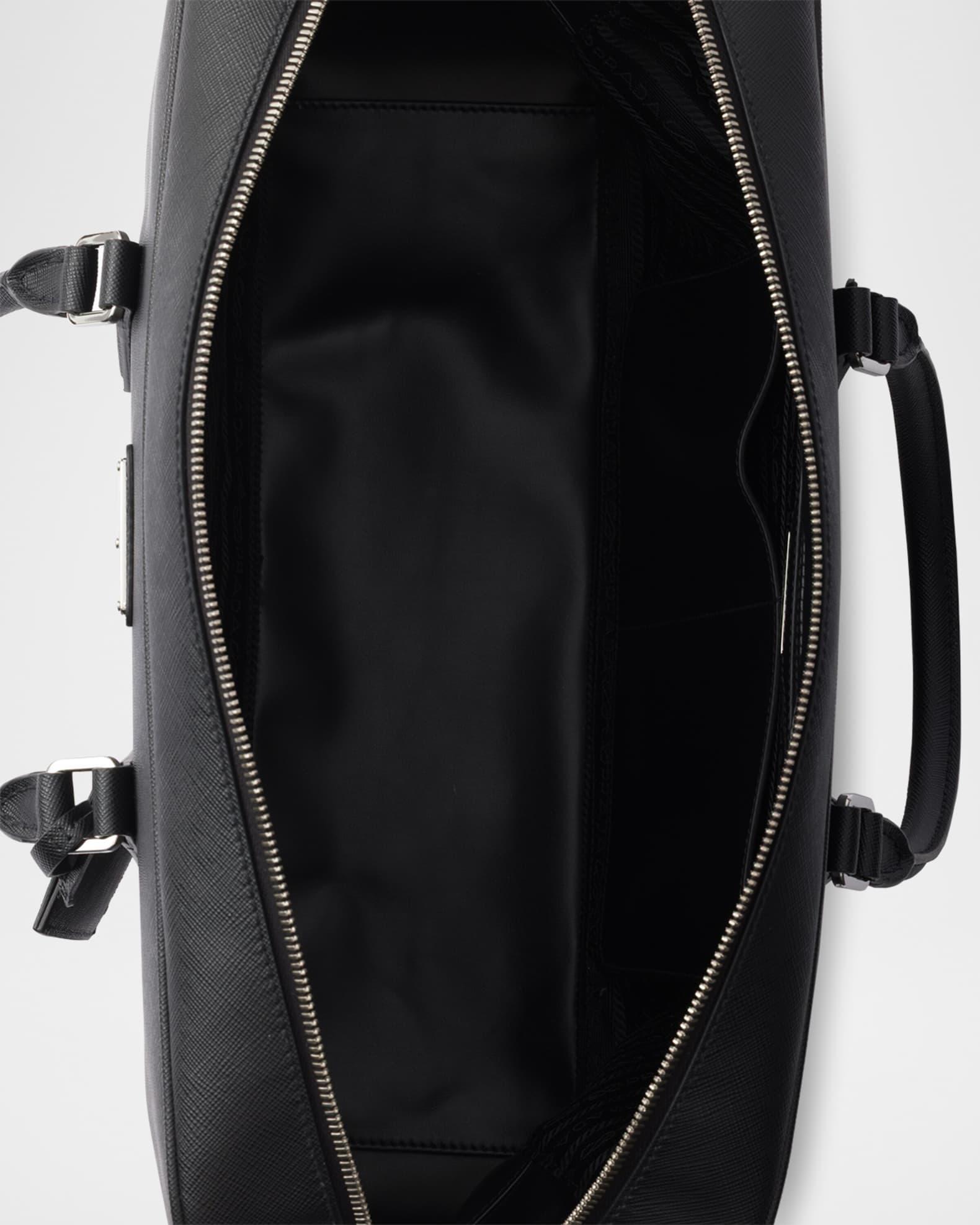 Saffiano Leather Crossbody Work Bag Product Image