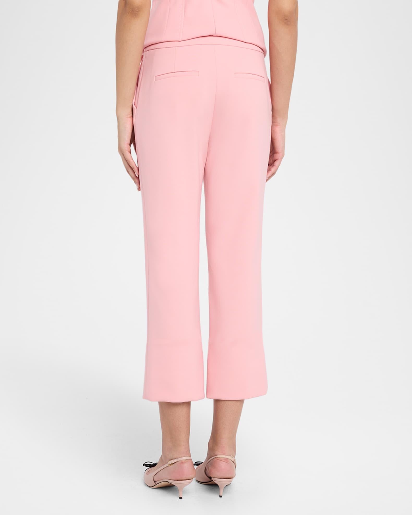 Toni Straight-Leg Crop Cuffed Pants Product Image