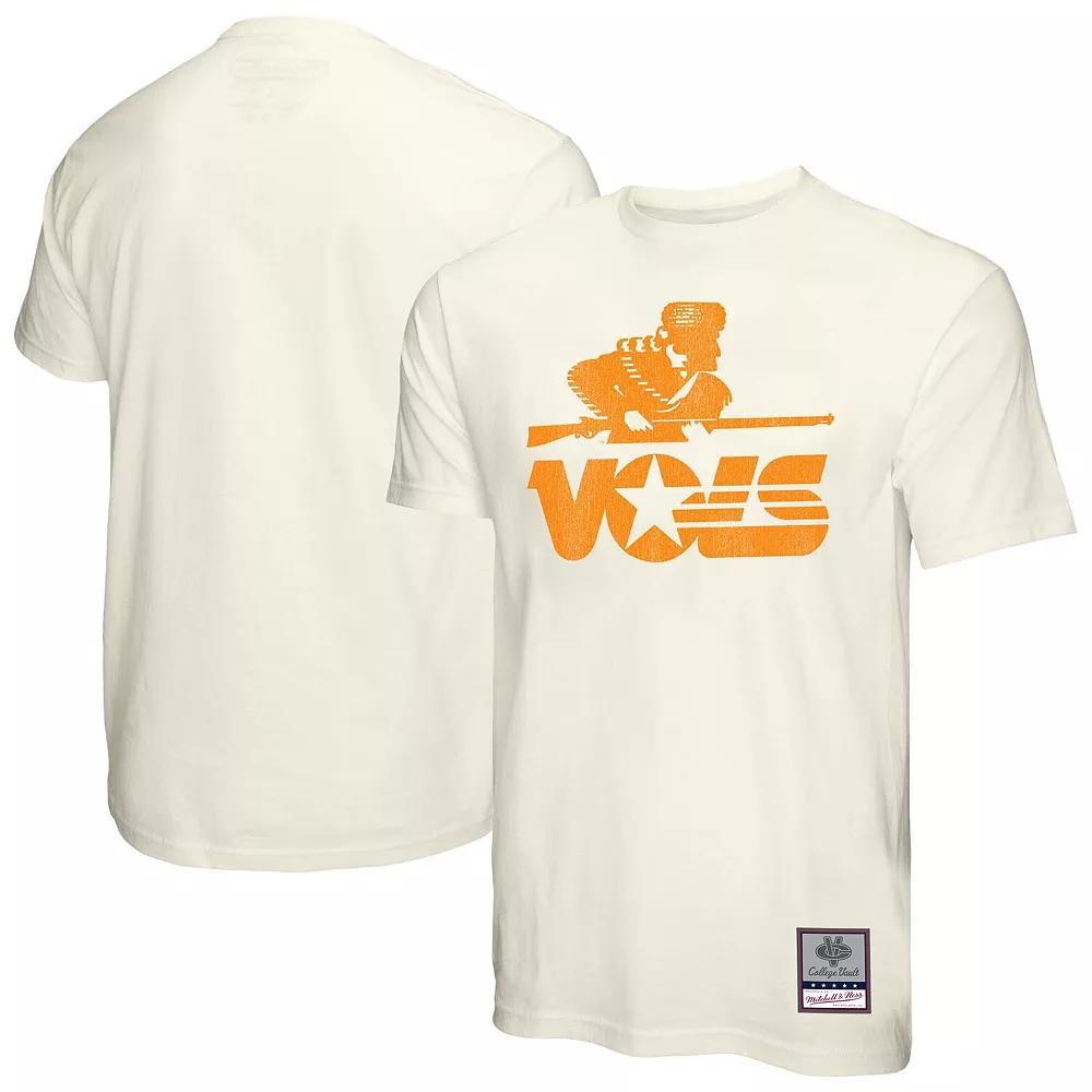 Men's Mitchell & Ness Cream Tennessee Volunteers Vintage Tone T-Shirt,  Product Image