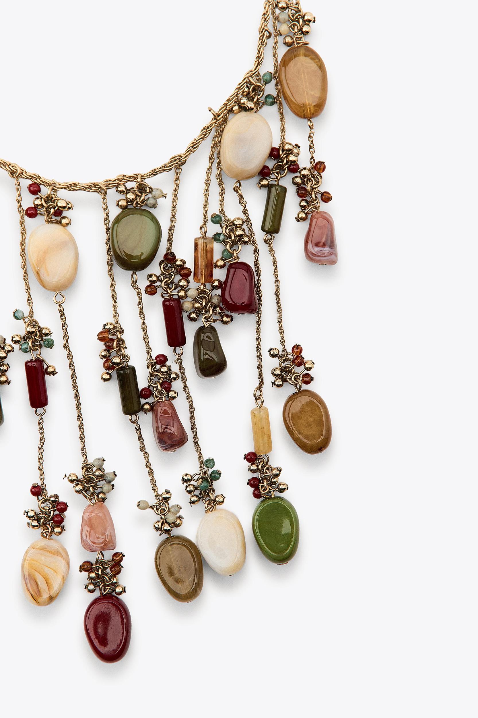 STONE WATERFALL NECKLACE Product Image