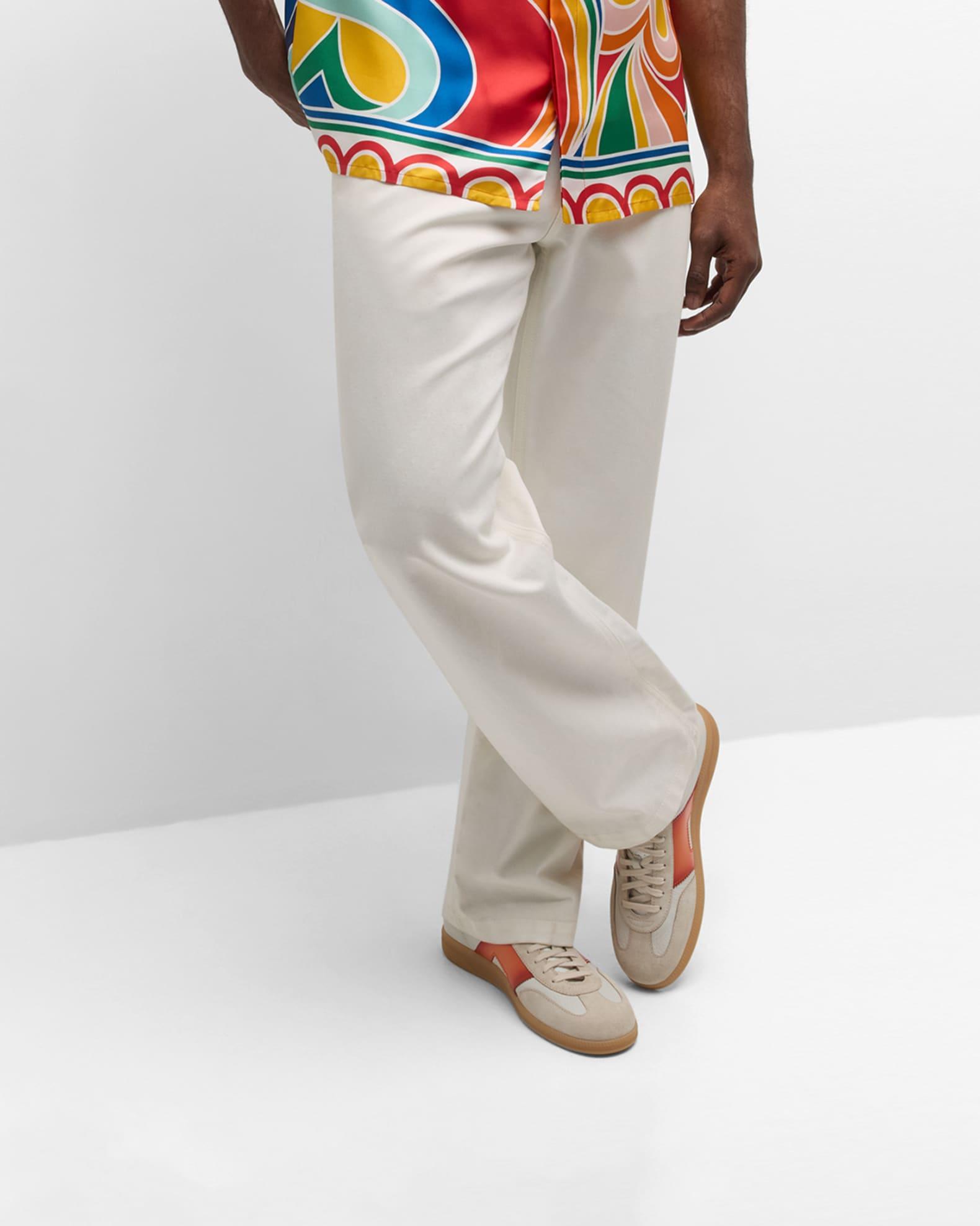 Men's DBS Suede & Leather Low-Top Sneakers  Product Image