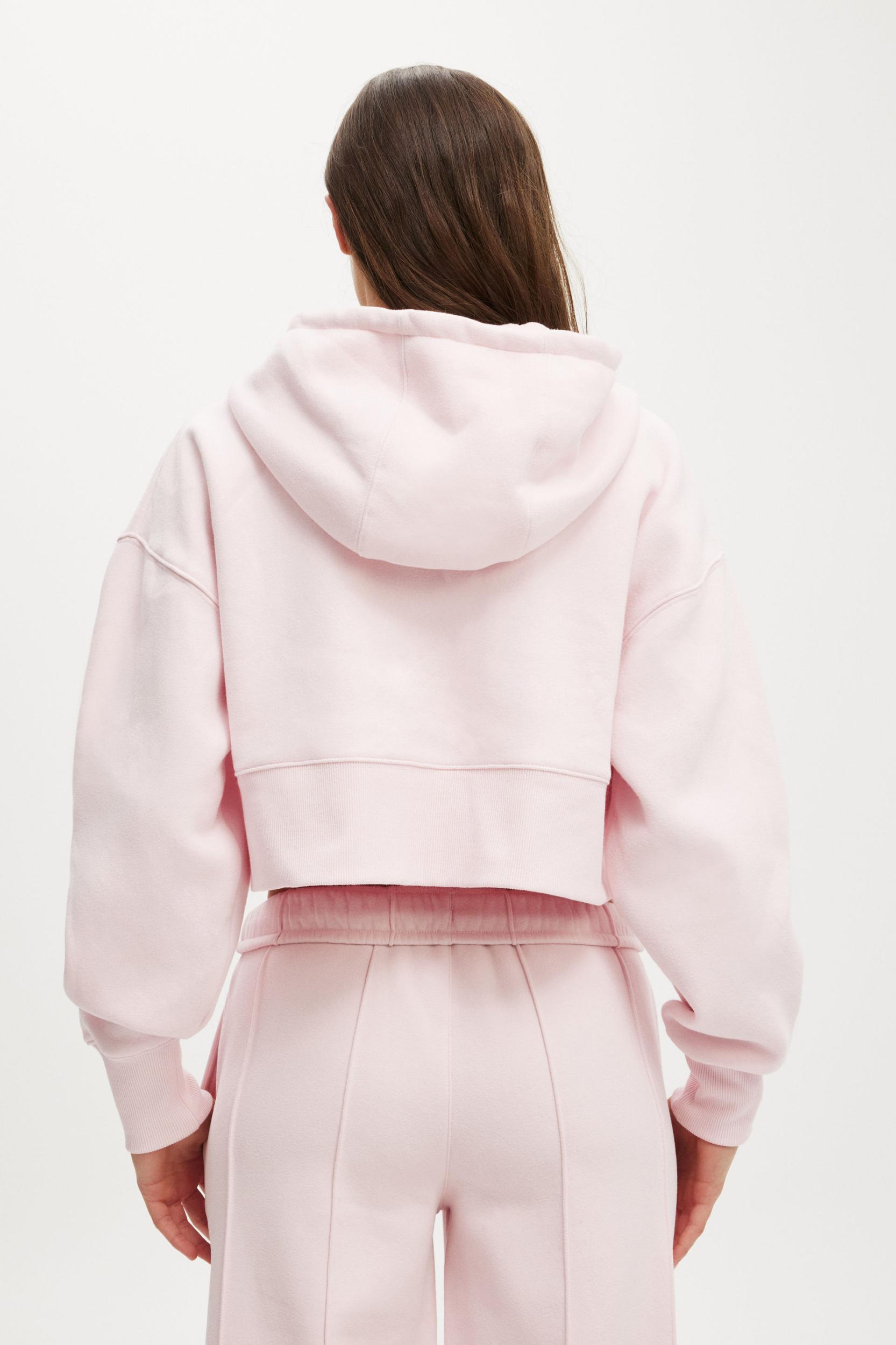 Plush Boxy Cropped Zip Through Product Image