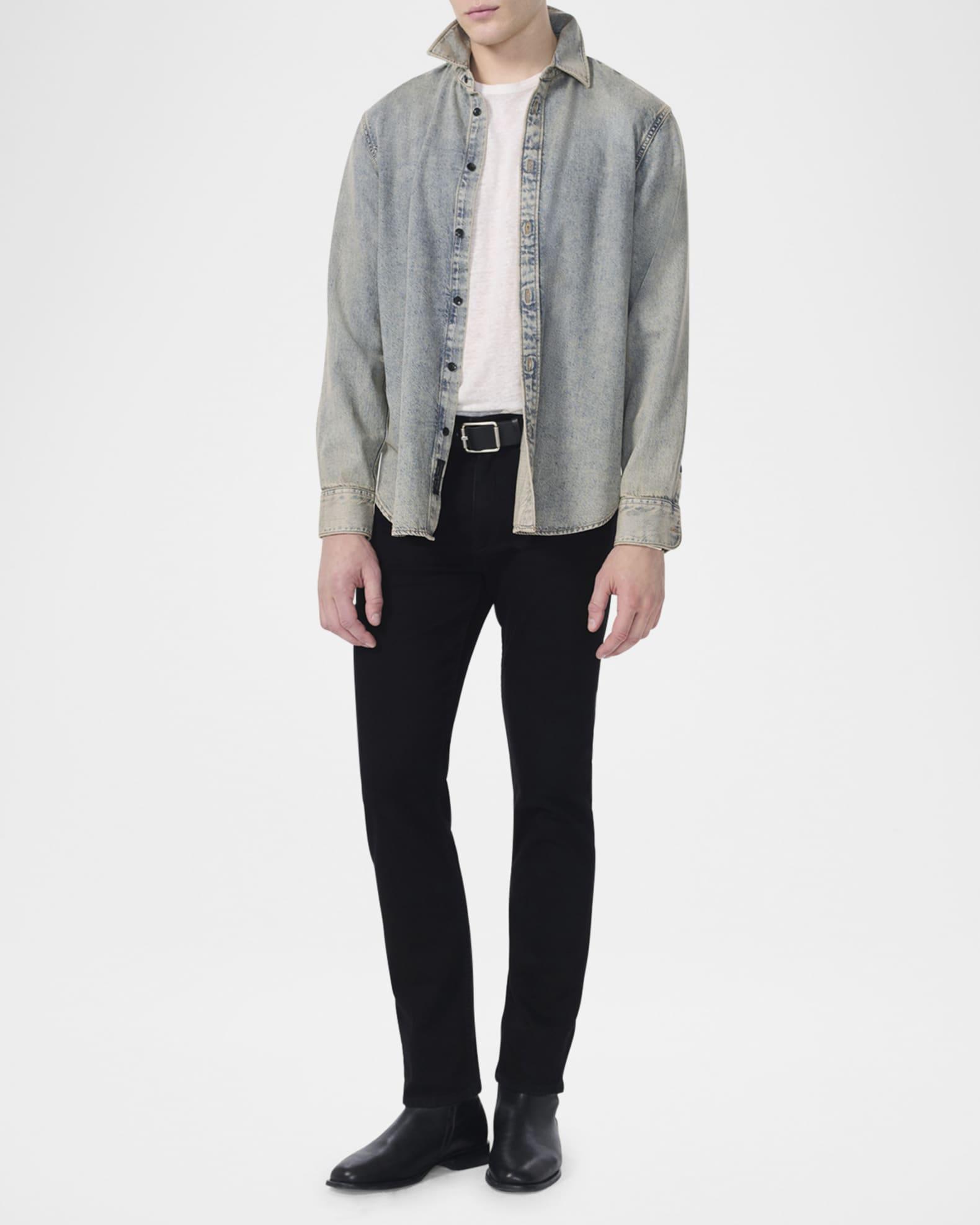 Mens Finch Denim Shirt Product Image