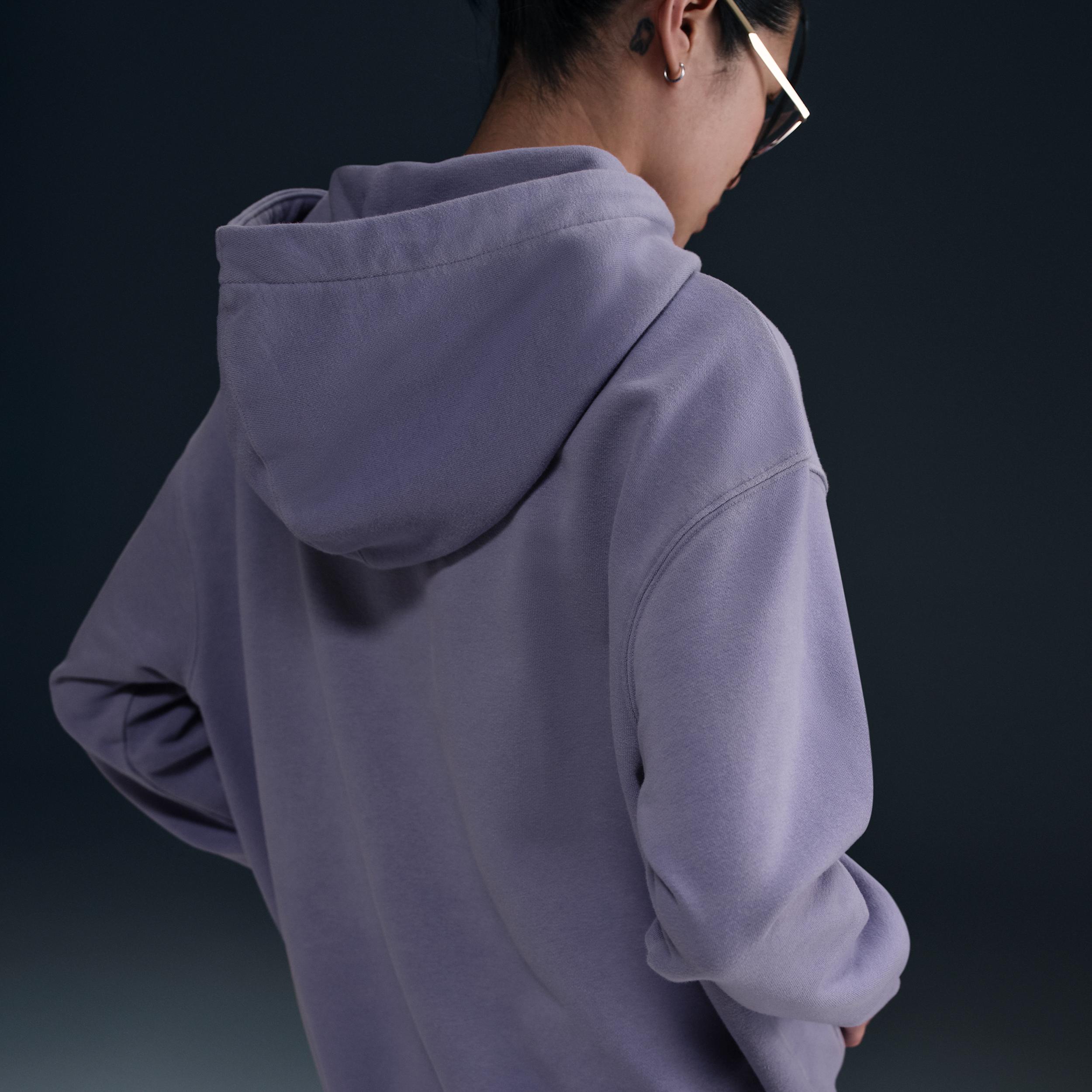 Womens Nike Sportswear Phoenix Fleece Oversized French Terry Hoodie | HJ1235-527 Product Image
