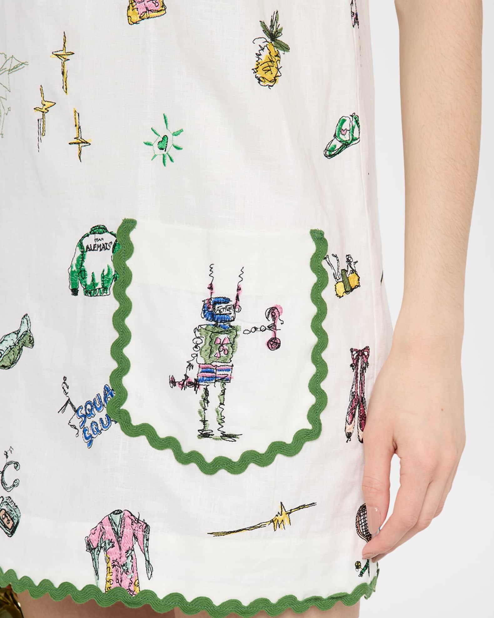 Play Embroidered Mini Dress Product Image