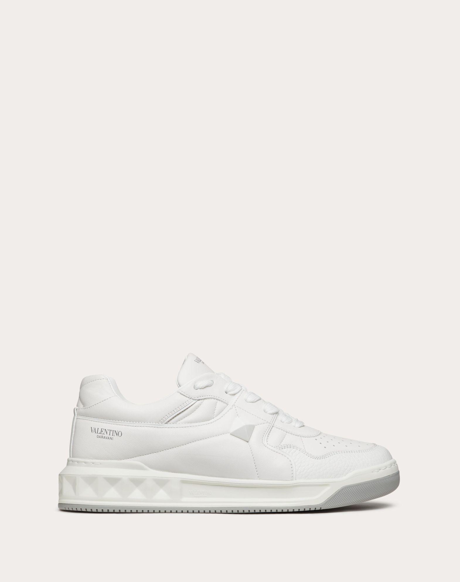 One Stud Low-Top Nappa Sneaker  Product Image