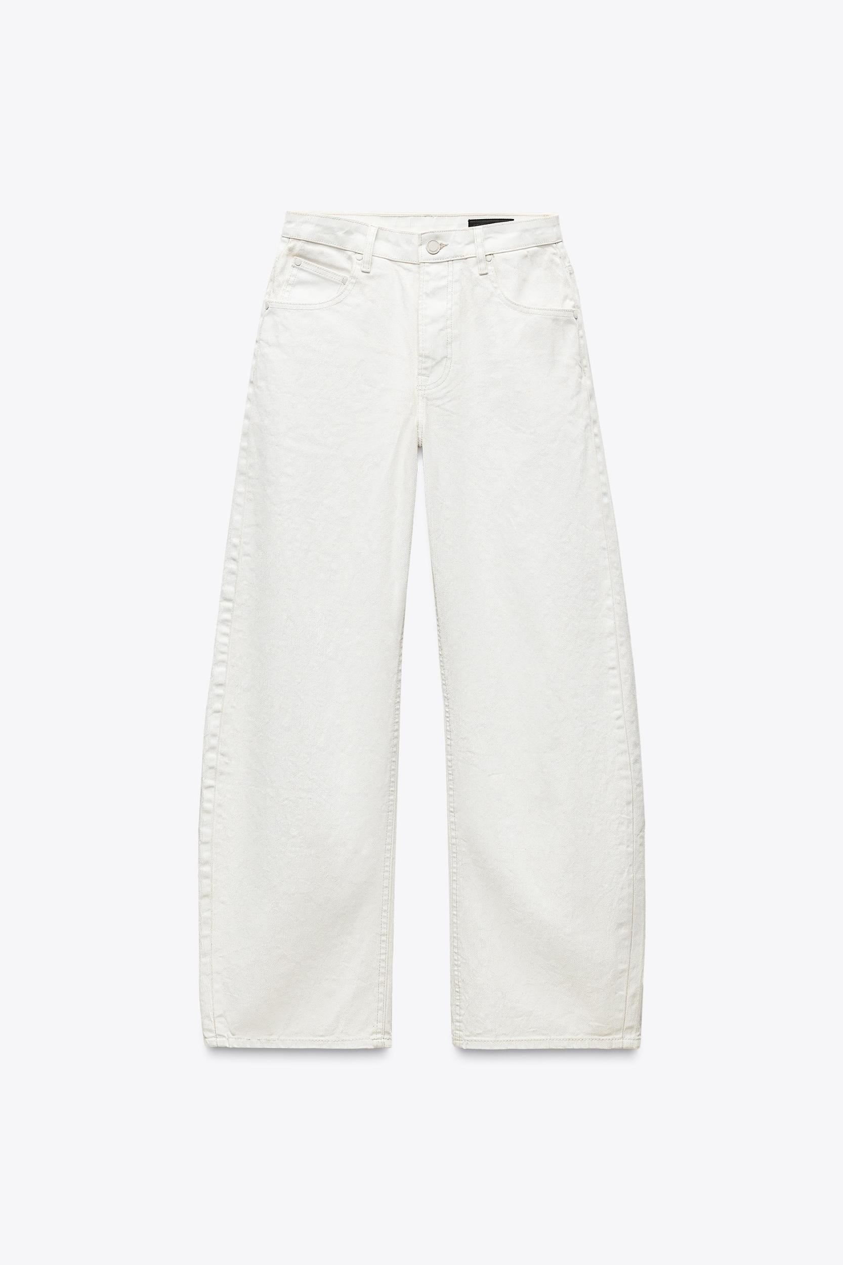 ZW COLLECTION TAPERED MID-RISE WAXED CRACKED JEANS Product Image
