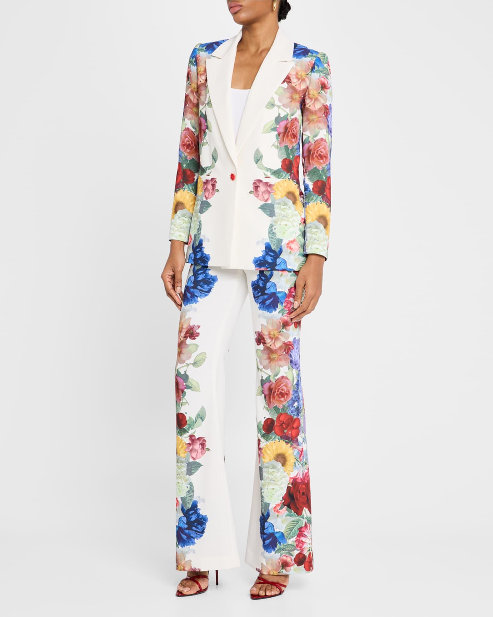 Denny Notch-Collar Boyfriend Blazer Product Image