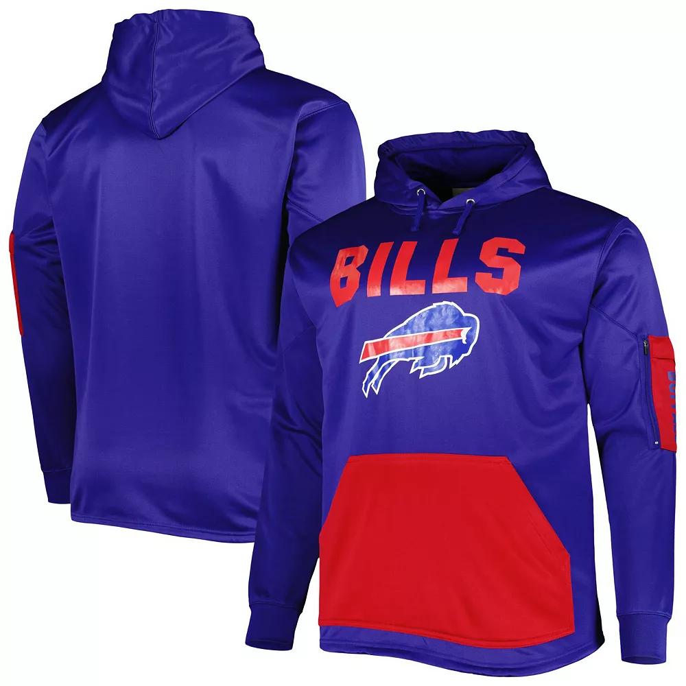 Men's Fanatics Branded Royal Buffalo Bills Big & Tall Pullover Hoodie,  Product Image