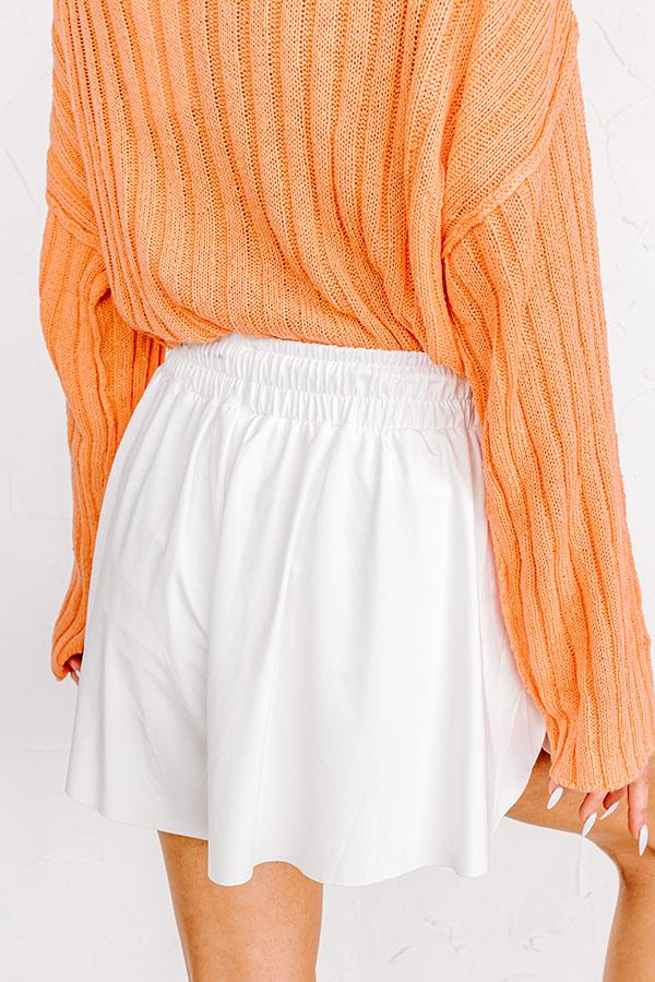 Better Offline Active Shorts In White Product Image