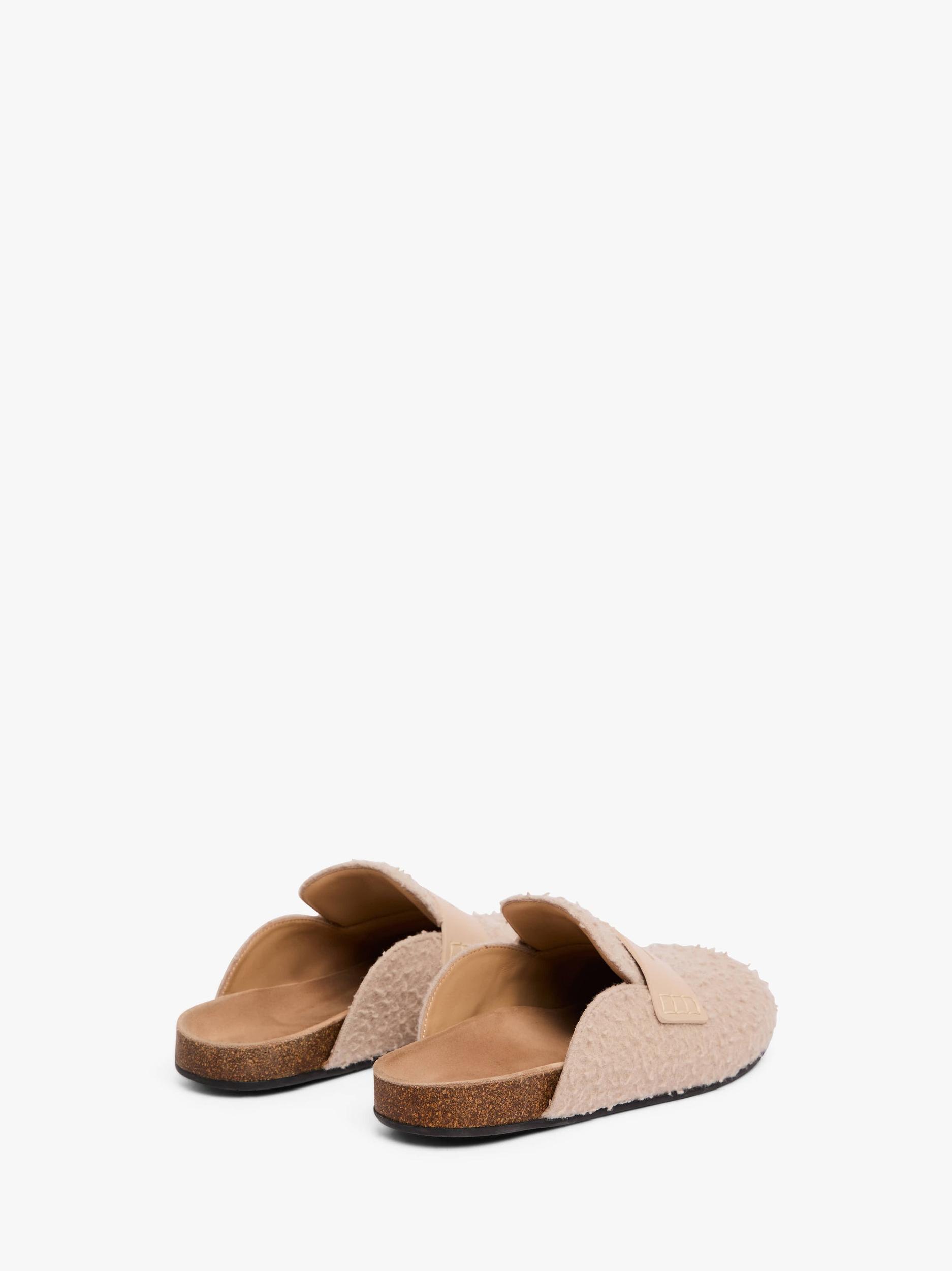 FELT LOAFER MULES Product Image