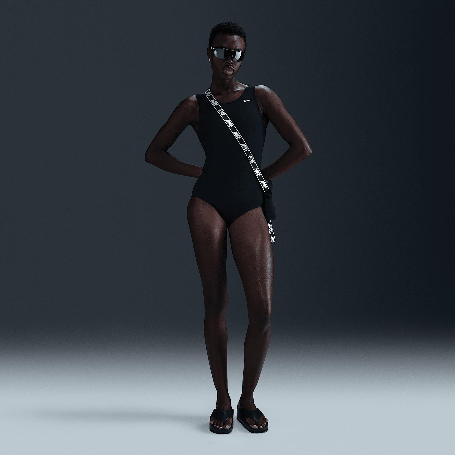 Nike Women's Swim HydraStrong U-Back Low-Leg One-Piece Product Image