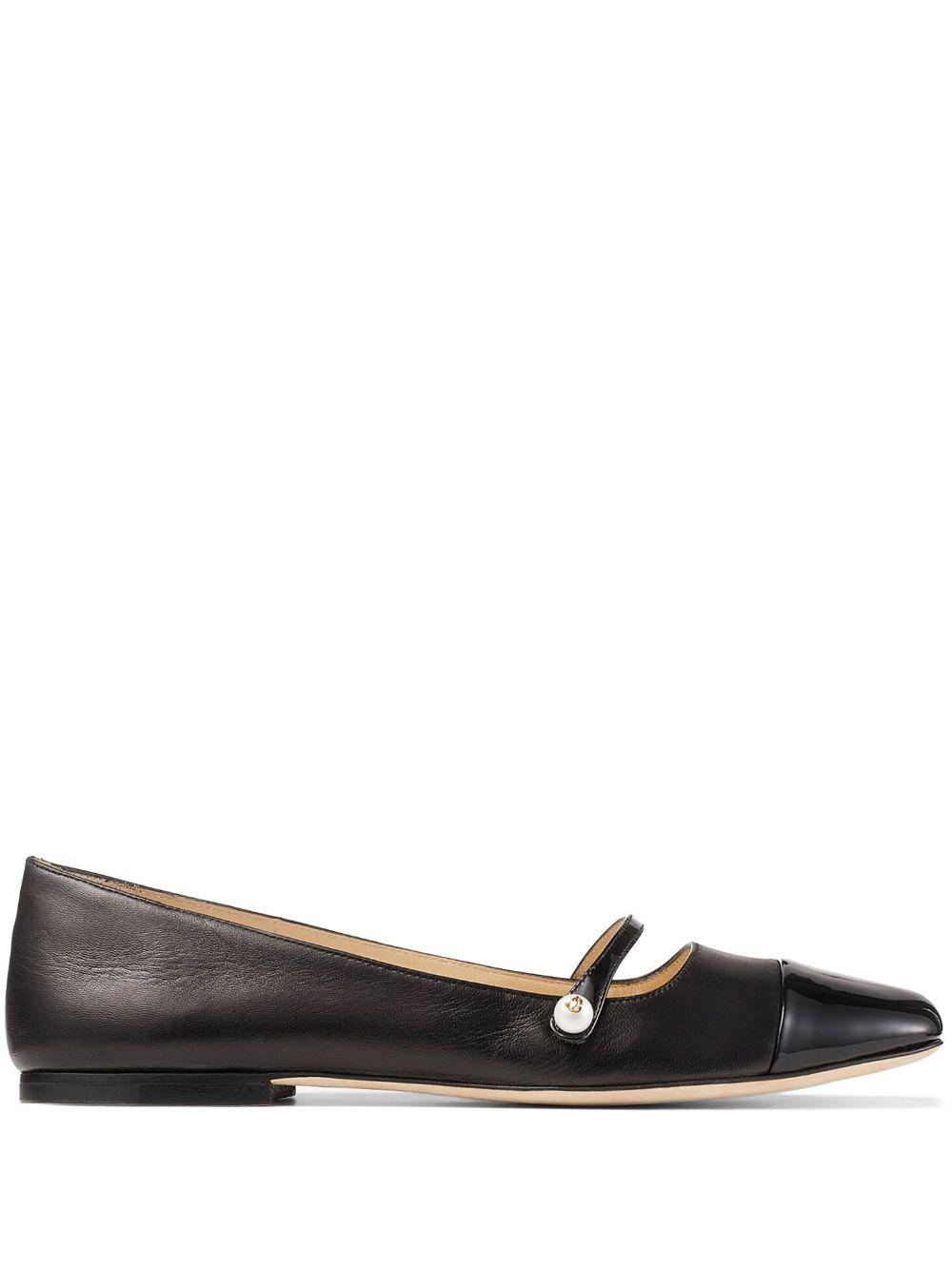 JIMMY CHOO Elisa Ballet Flats In Black Product Image