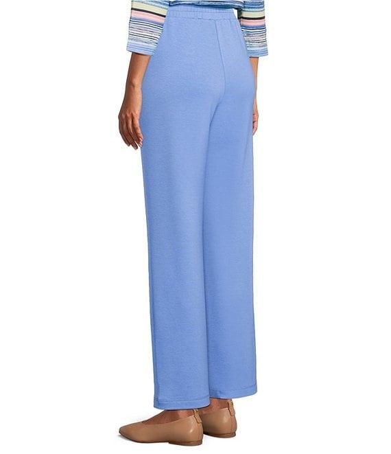 Allison Daley Pull-On Waist Straight Leg Knit Pants Product Image