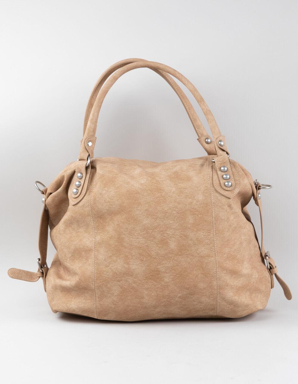 Large Slouchy Shoulder Bag - STRAW Product Image