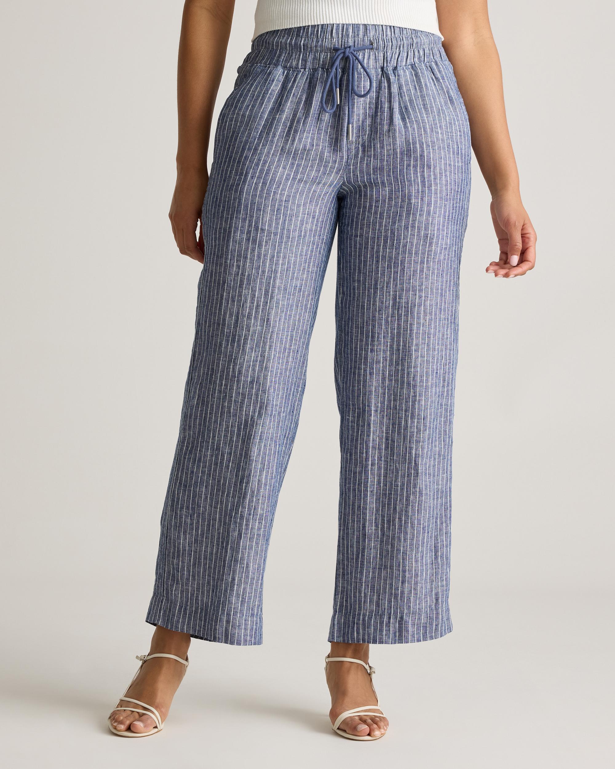 Quince | Women's 100% European Linen Wide Leg Pants Size XS Product Image