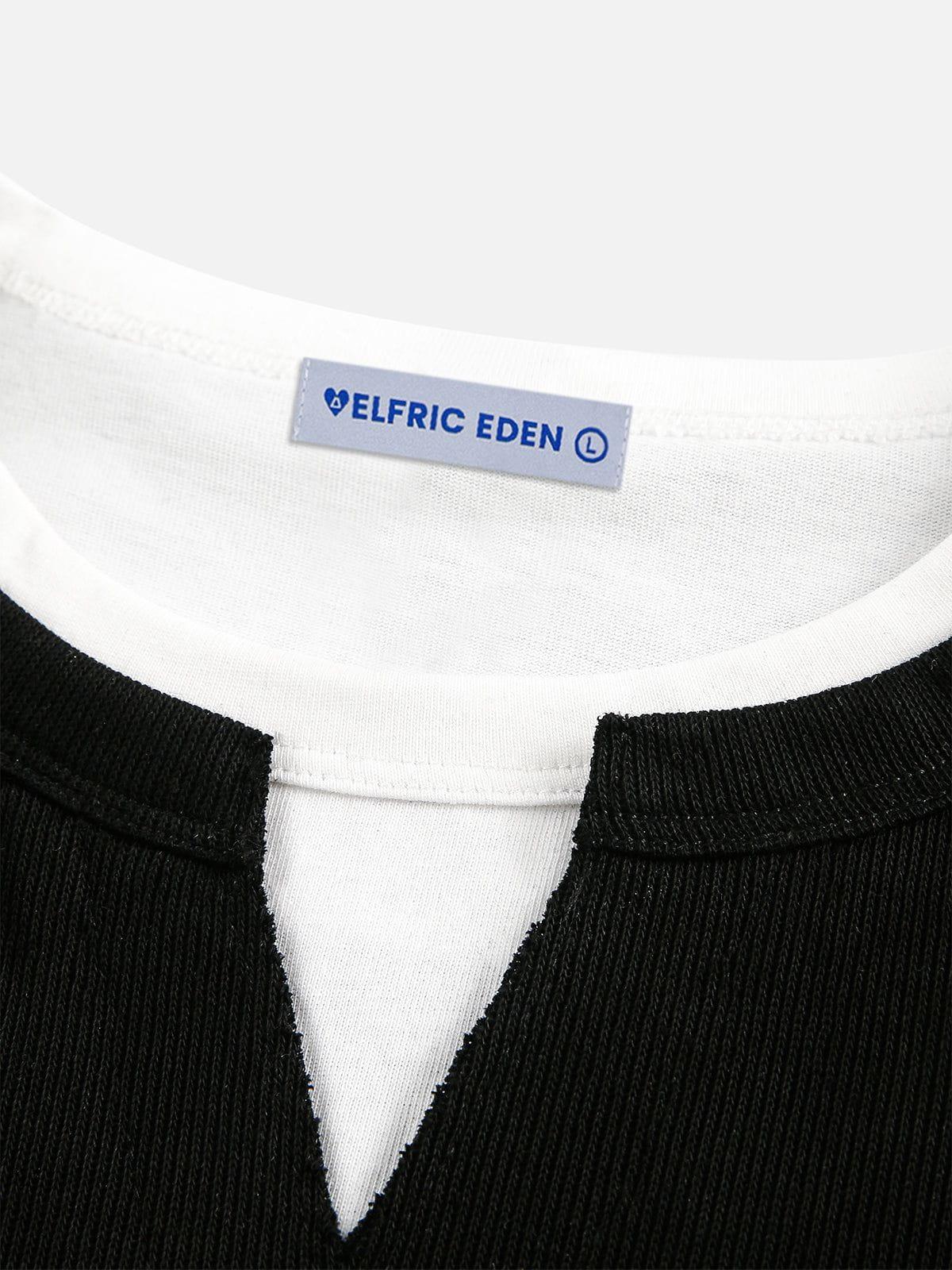 Aelfric Eden Applique Star Two Layer Long Sleeve Tee Product Image