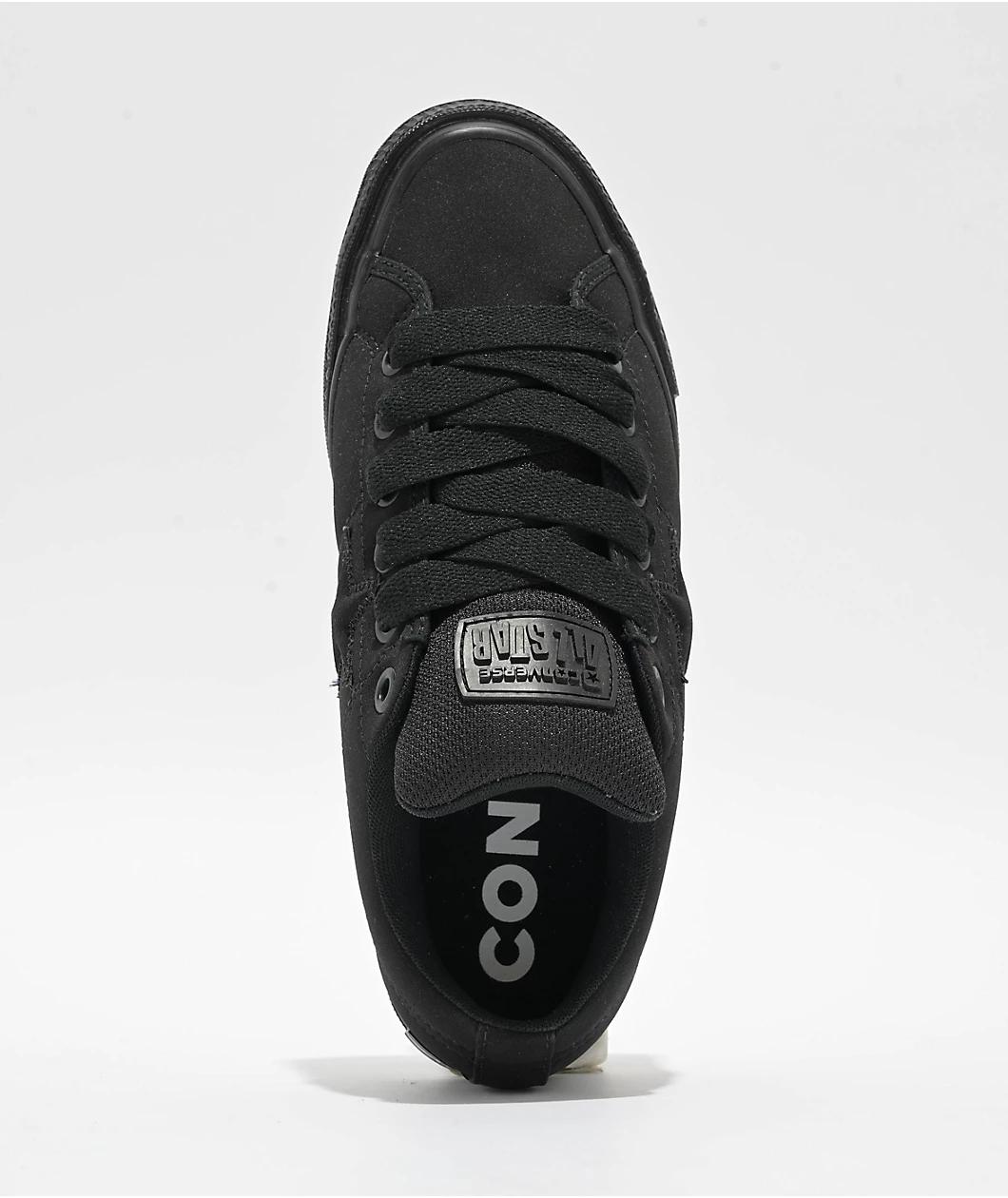 Converse Chuck Taylor One Star Puffed Black Skate Shoes Product Image