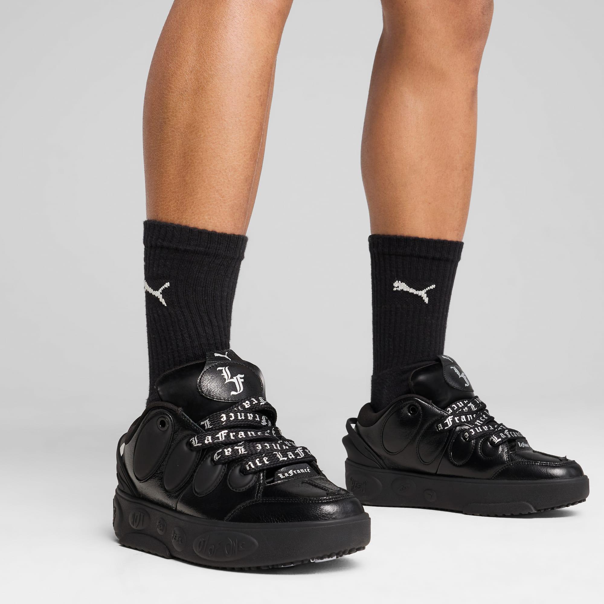 PUMA x LAMELO BALL LaFrancé Black Written in Chrome Sneakers Product Image