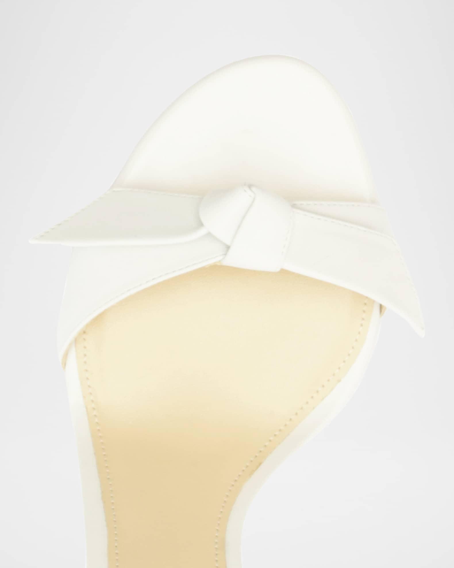 Clarita Leather Bow Ankle-Strap Sandals Product Image