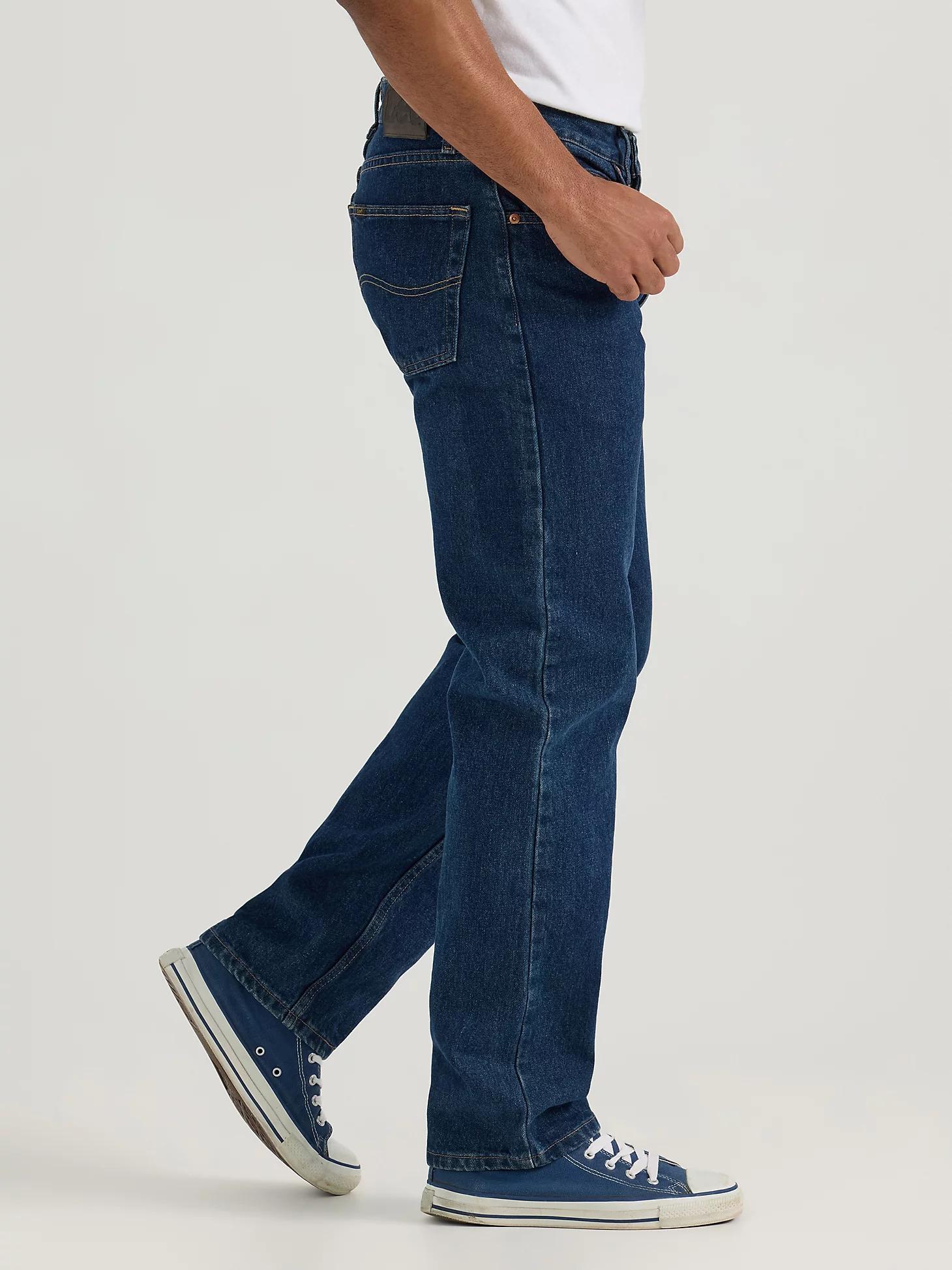 Men's 100% Cotton Regular Fit Straight Leg Heavyweight Jean | Men's Jeans | Lee® Product Image