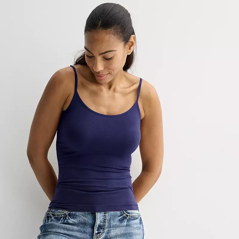 Women's Apt. 9® Seamless Camisole, Size: Large, Maddie Purple Product Image