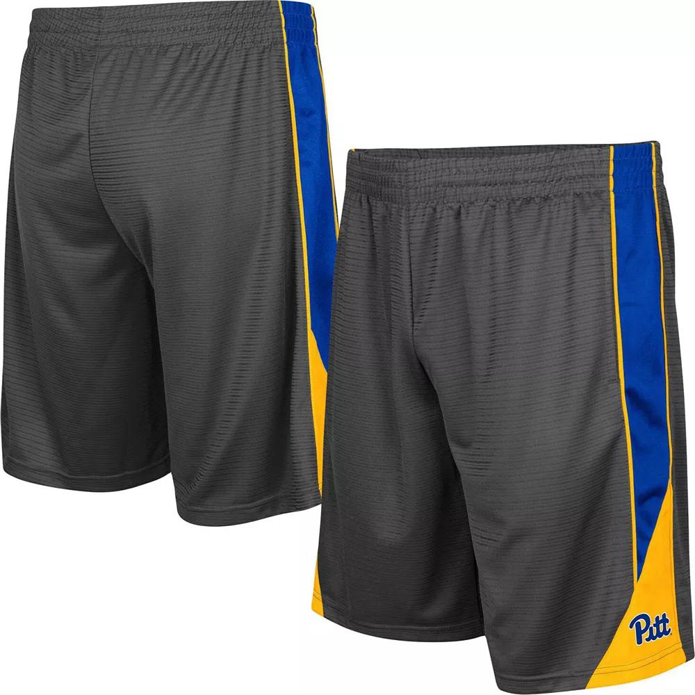 Men's Colosseum Charcoal Pitt Panthers Turnover Shorts,  Product Image