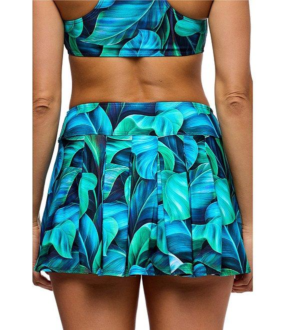 Athena Next by Athena Good Karma Courtside Pleated Swim Skirt Product Image