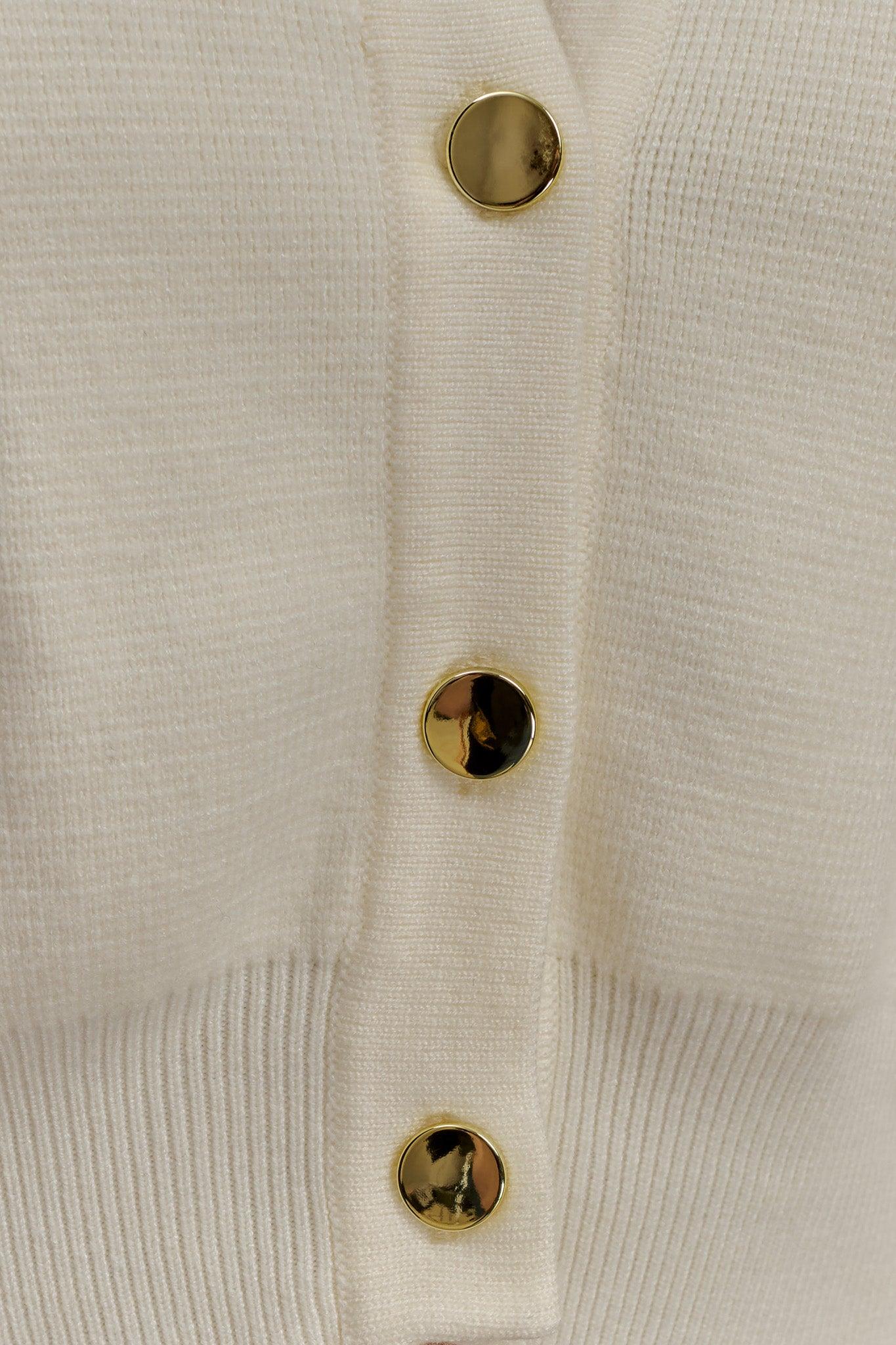 Tabitha Knit Cardigan - Ivory Product Image