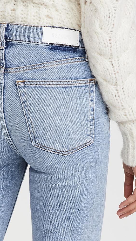 RE/DONE 70s High Rise Comfort Stretch Stove Pipe Jeans | Shopbop Product Image