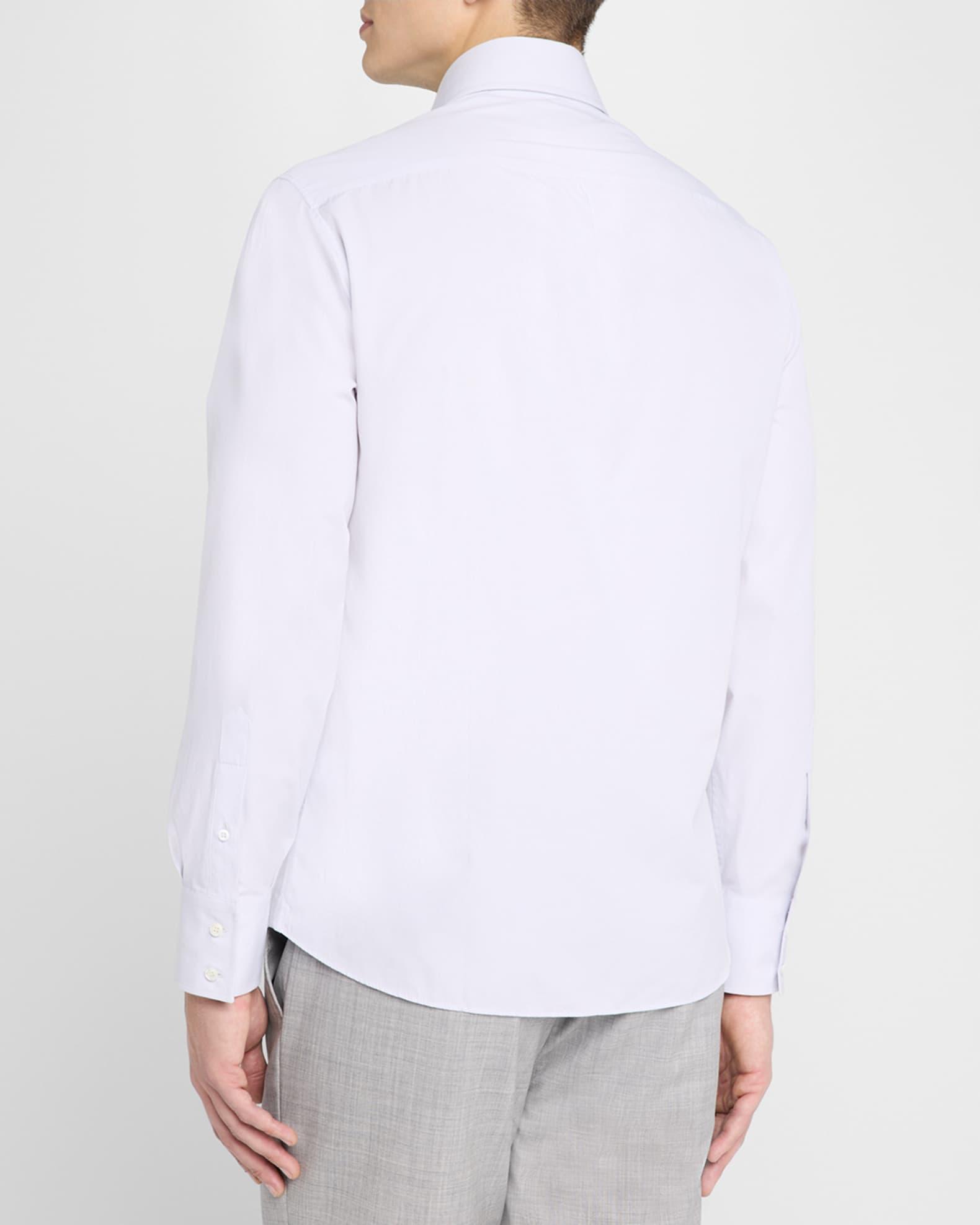 Men's Cotton Canvas Dress Shirt Product Image