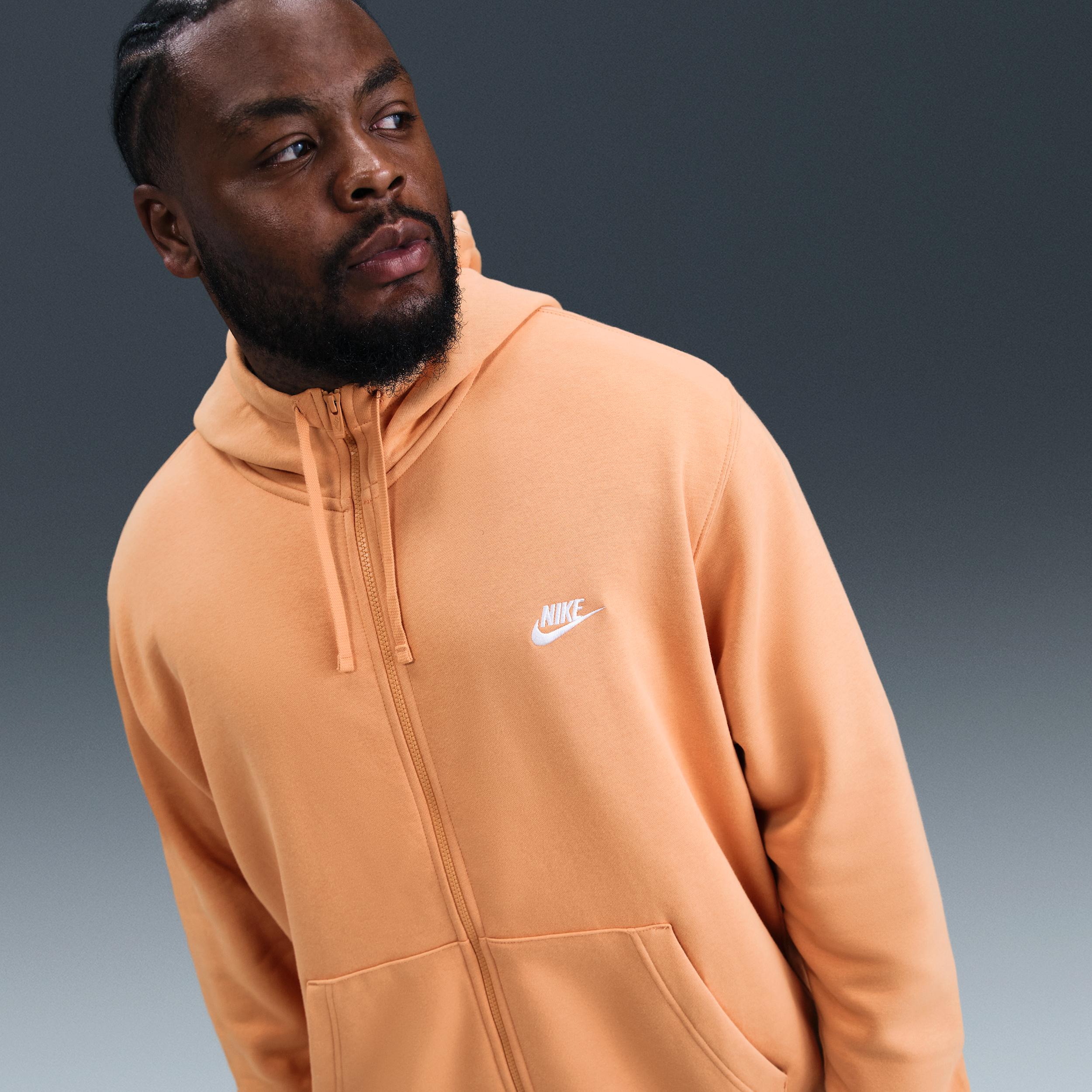 Men's Nike Sportswear Club Fleece Full-Zip Hoodie Product Image