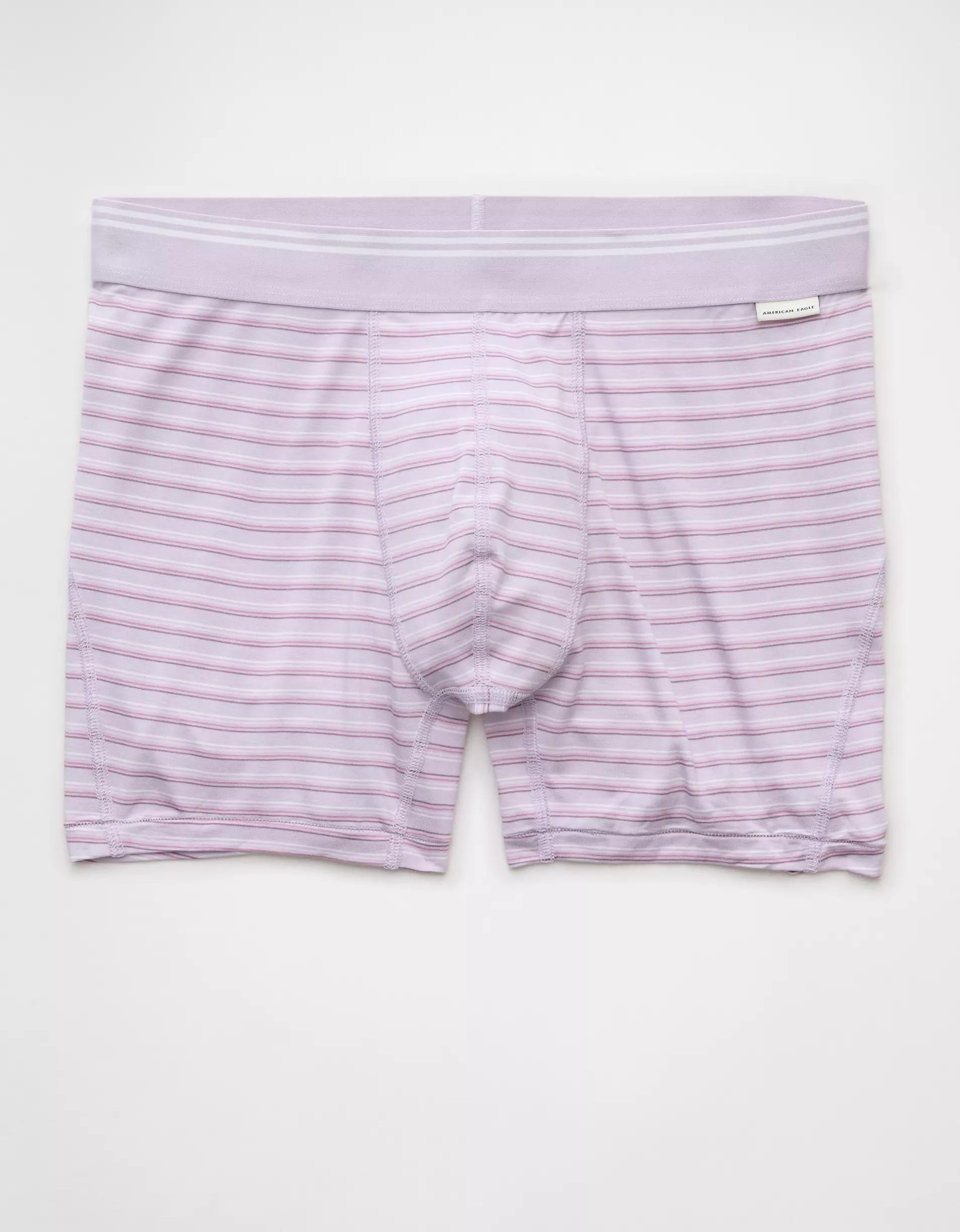 AEO Men's Striped 4.5" Ultra Soft Boxer Brief Product Image