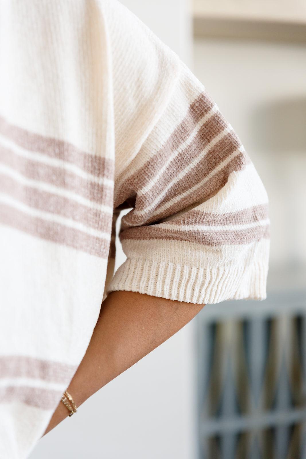 The Power I Hold V-Neck Ribbed Knit Dress in Fuchsia Product Image