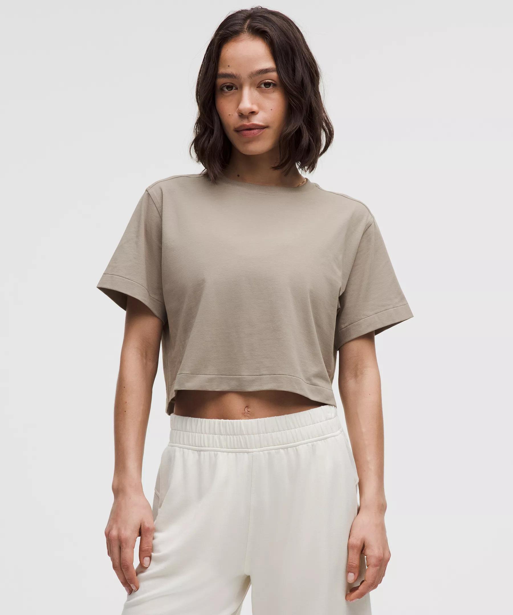 All Yours Organic Cotton Cropped T-Shirt Product Image