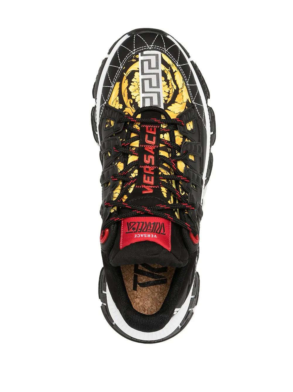 Trigreca baroque-print sneakers Product Image