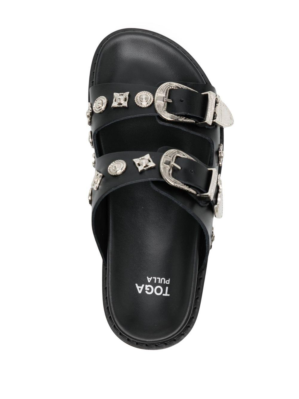 stud-embellished leather sandals Product Image