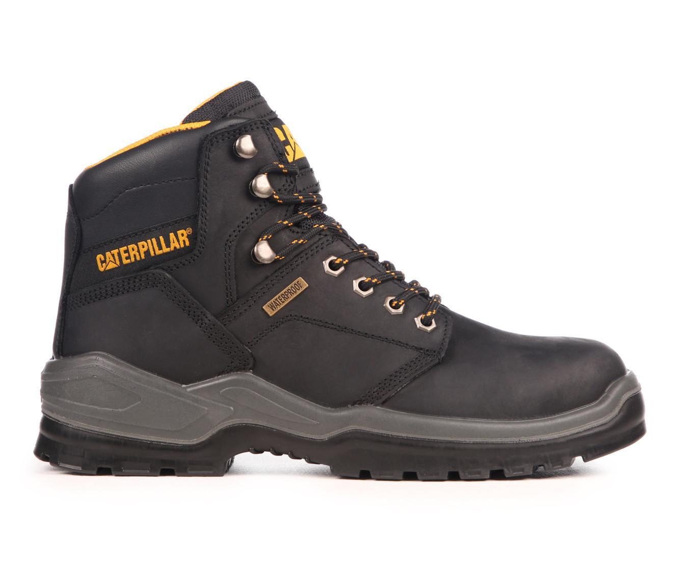 Men's Caterpillar Striver Steel Toe Waterproof Work Boots Product Image