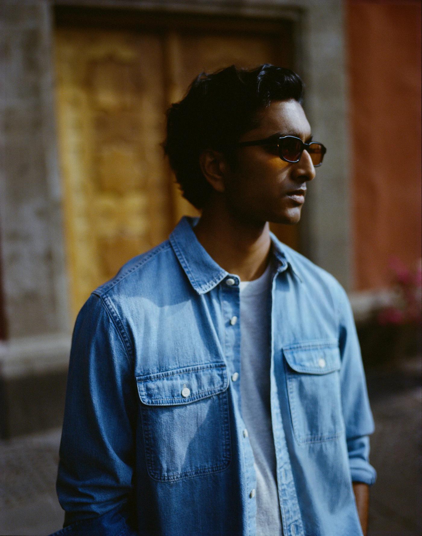 Work Shirt in Japanese Denim Product Image