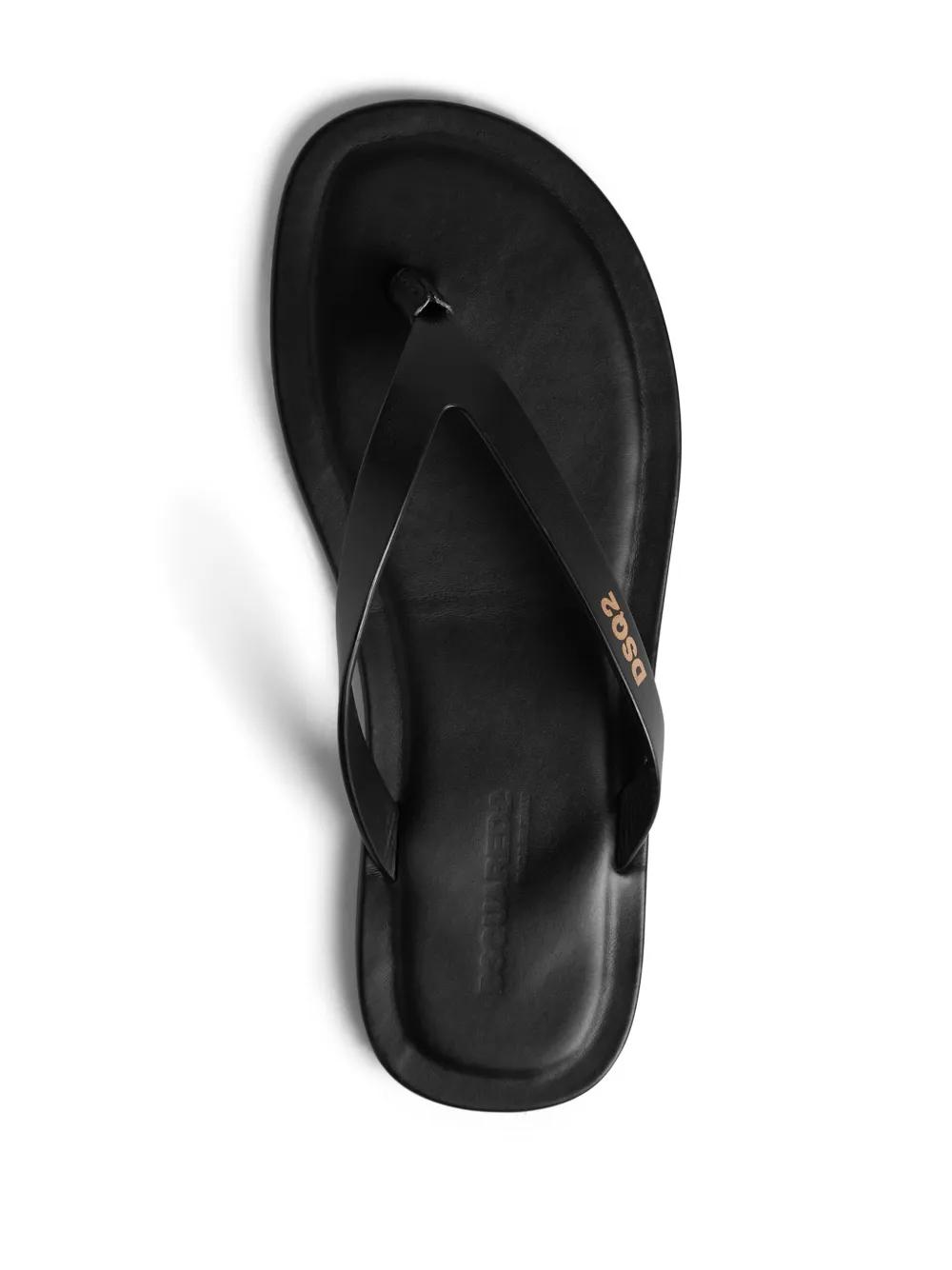 leather flip flops Product Image