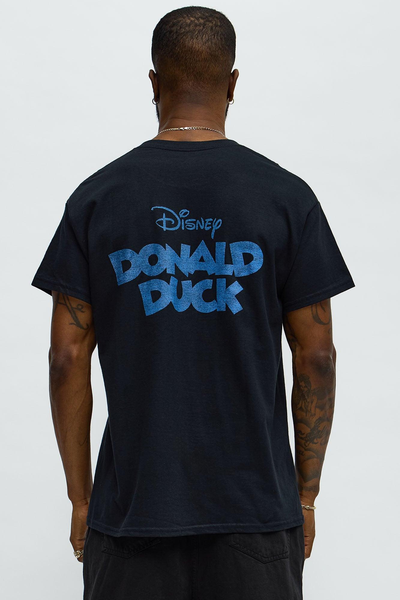 Disney Donald Duck Short Sleeve Tee - Black Product Image