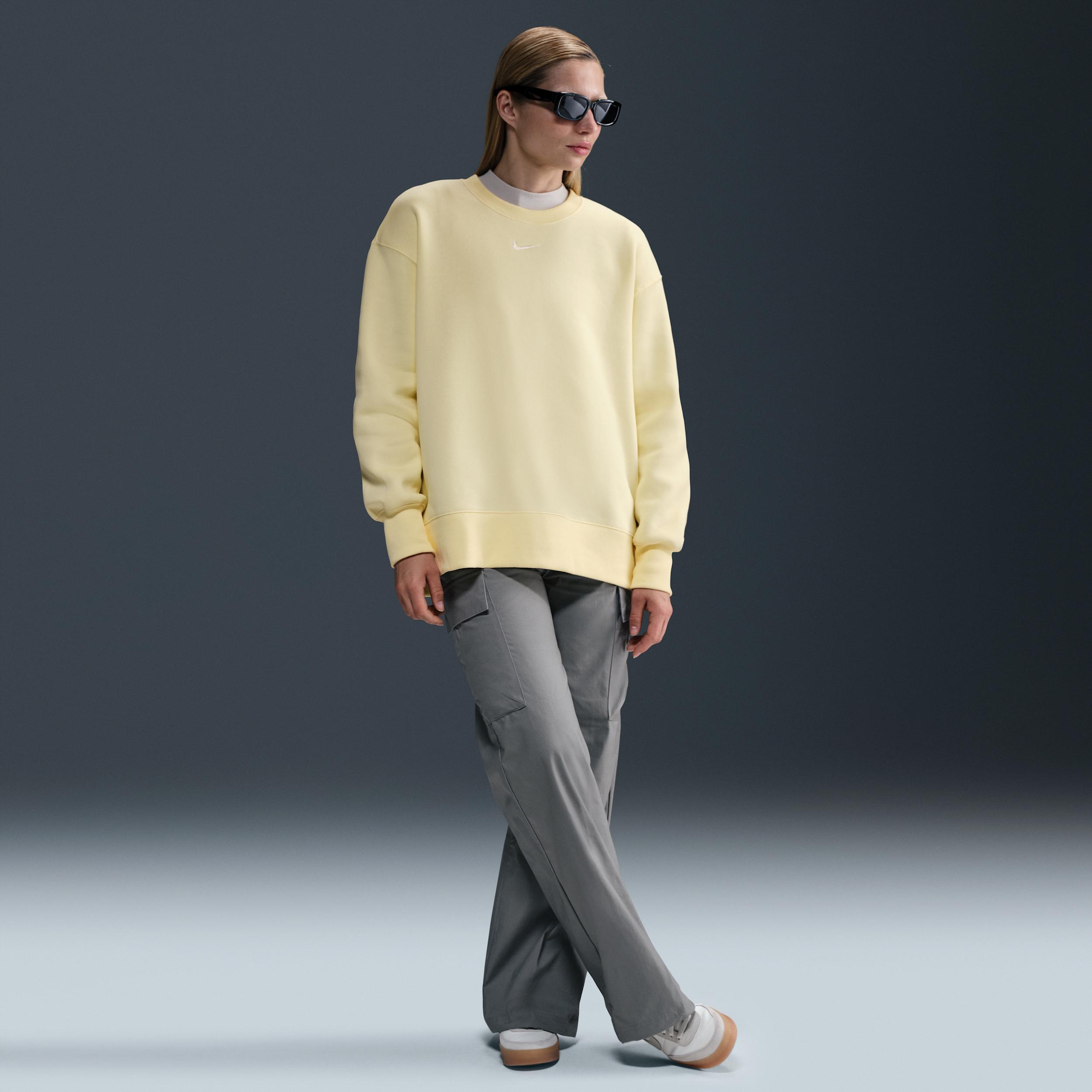 Nike Sportswear Phoenix Fleece Women's Oversized Crew-Neck Sweatshirt Product Image