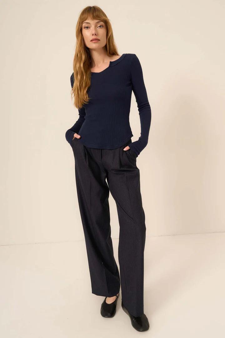 Get Ready Mixed Wide Leg Pant Product Image