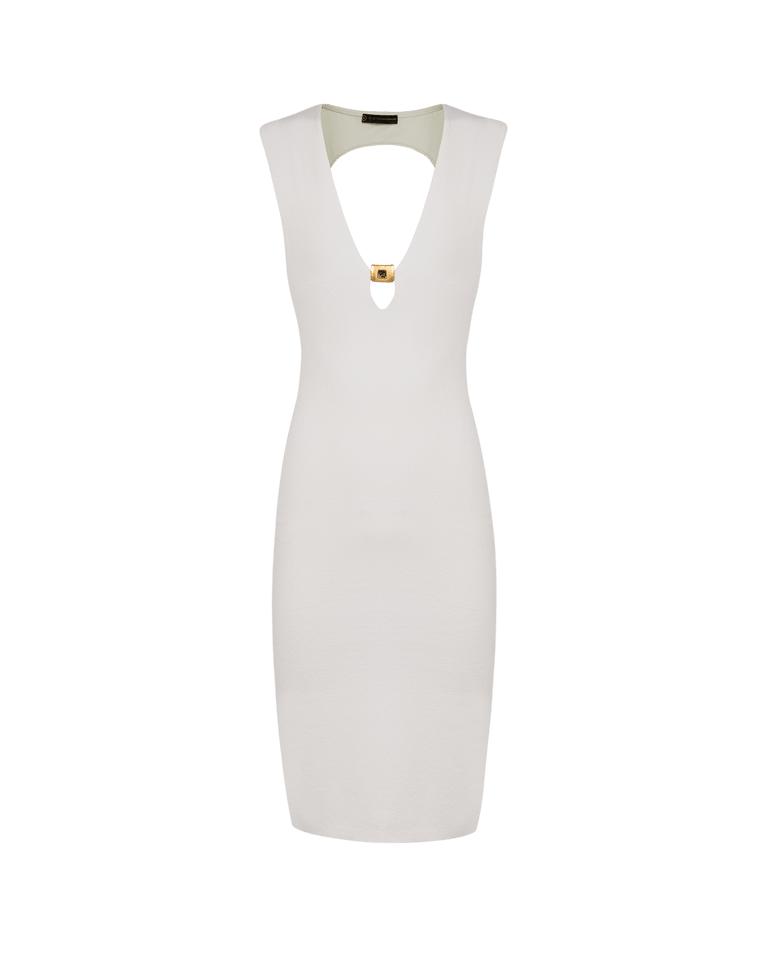 Firenze Pina Midi Dress - White Product Image