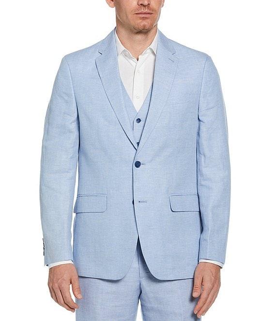 Perry Ellis Linen Herringbone Suit Separates Jacket Product Image