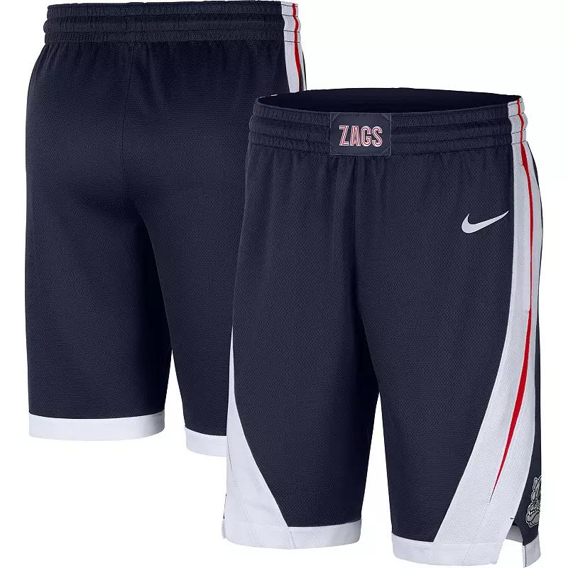 Mens Nike Navy Gonzaga Bulldogs Replica Performance Basketball Shorts Zag Blue Product Image
