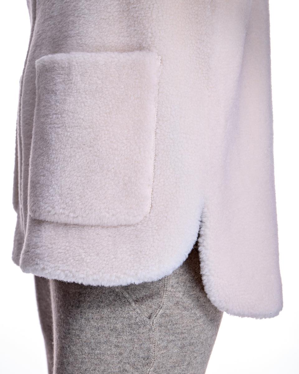 Hooded Lambswool Jacket Product Image