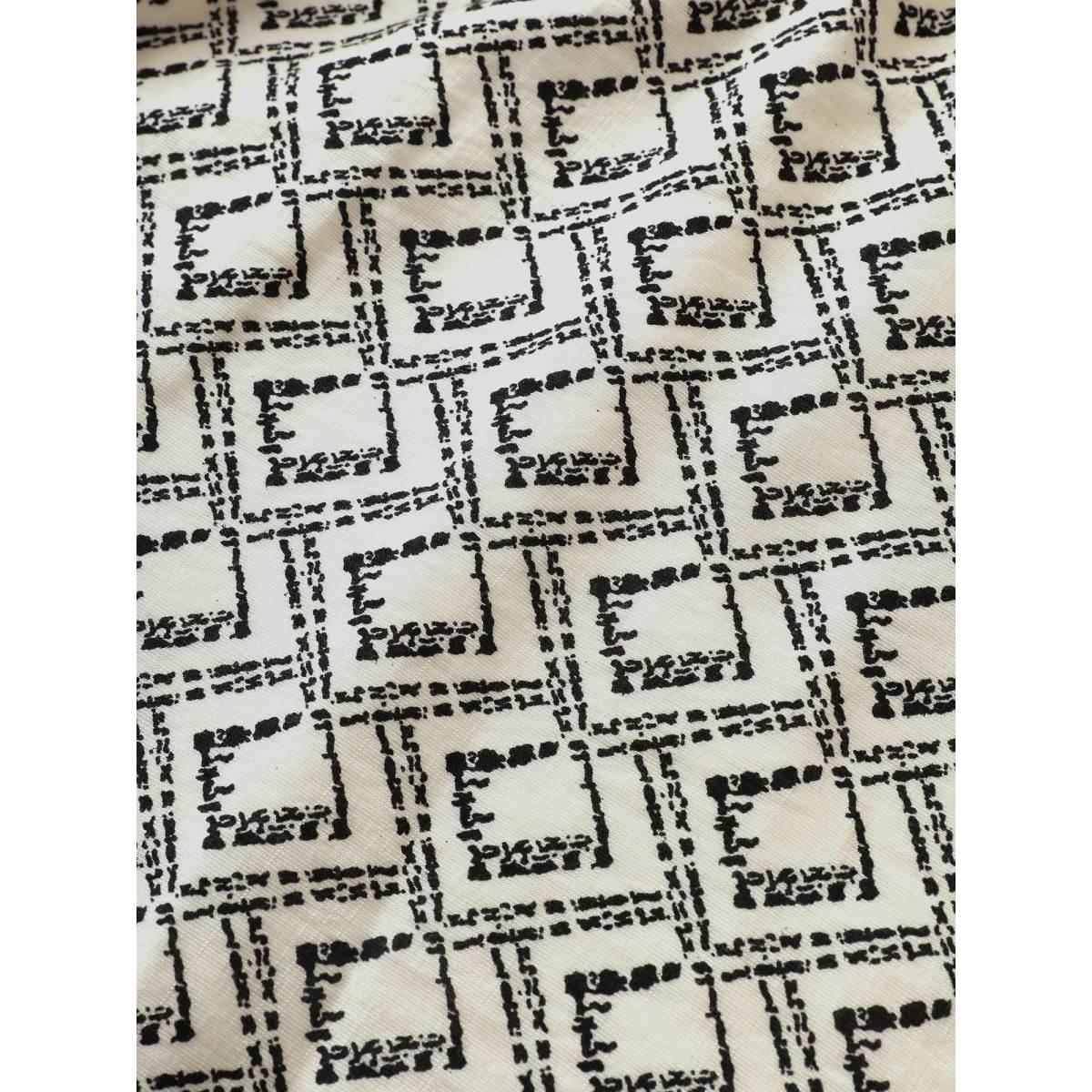 Plus Size Geometric Pocket Patchwork Flutter Hem Tank Dress Apricot Women At the Office Non V-neck Sleeveless Curvy Midi Dress BloomChic 30/6X Product Image