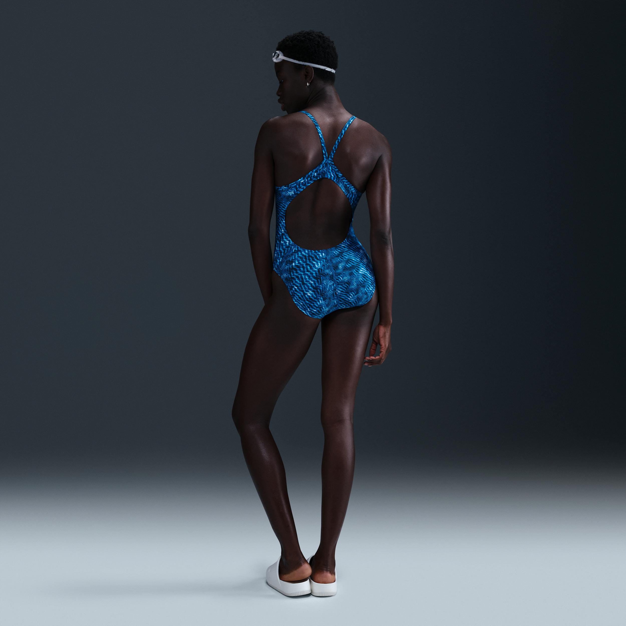 Nike Womens Swim HydraStrong Racerback One-Piece | NESSF026-494 Product Image