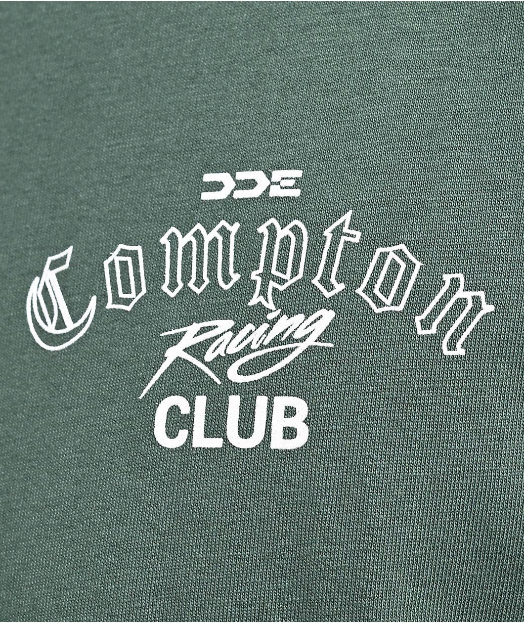 DDE Compton Racing Dark Green T-Shirt Product Image